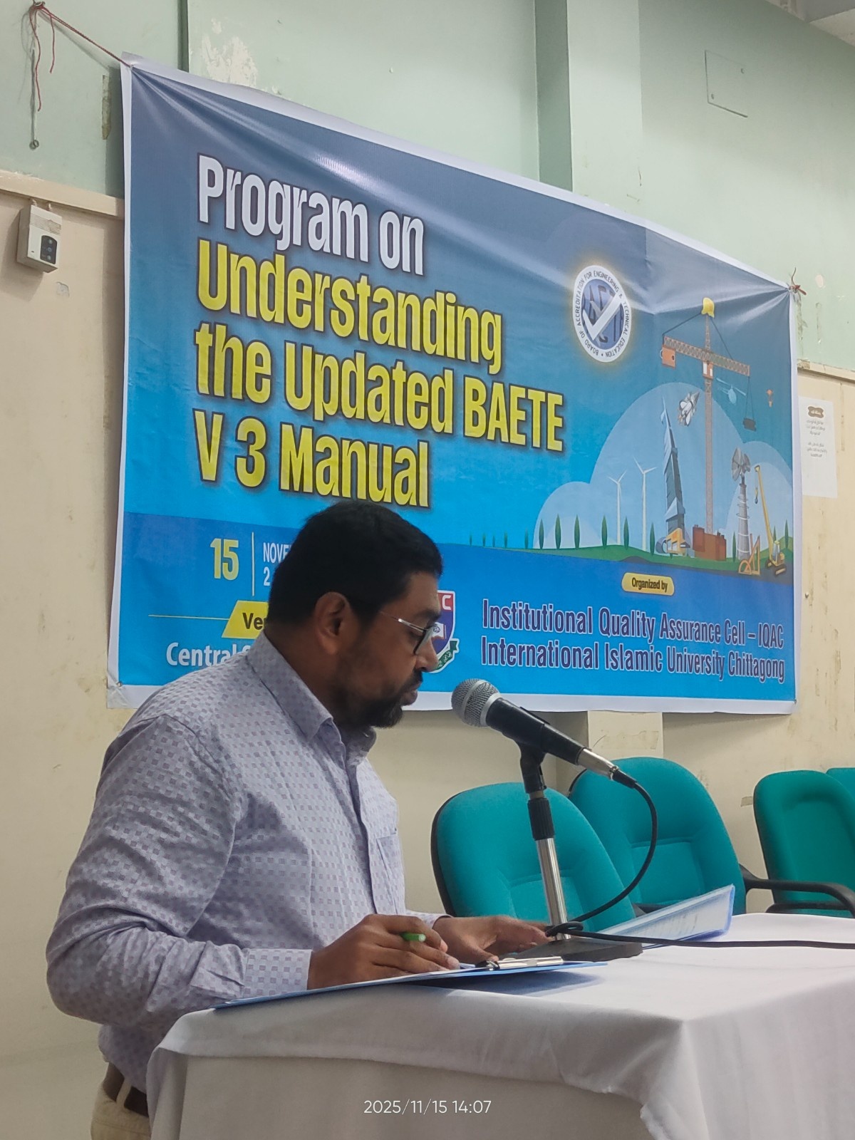 Workshop on Understanding the BAETE Version-3 Manual - 15 Nov 2025